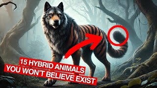 15 Hybrid Animals You Wont Believe Exist [upl. by Ronel]