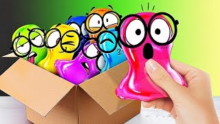 6 Weird DIY Toys and Slime Sam [upl. by Favianus663]