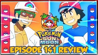 ASH VS KUKUI Pokemon Sun And Moon Anime Episode 141 Review [upl. by Dunston]