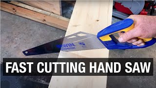 Fast Cutting Hand Saw in Action [upl. by Barcroft]