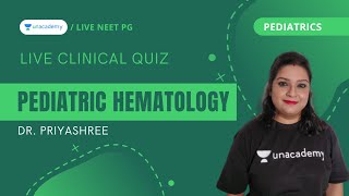 Live clinical Quiz Pediatric Hematology  Dr Priyashree [upl. by Nolahc]