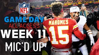 NFL Week 11 Micd Up quotyou just won us the game boyquot  Game Day All Access [upl. by Najtsirk]