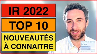 Déclaration impot 2022 et nouveautés pour lIR 2022 en ligne [upl. by Ahsita797]