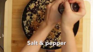 Home Stylin Recipes  Quinoa Stuffed Peppers [upl. by Ivey]