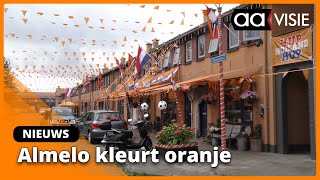 Almelo kleurt oranje [upl. by Zennie]