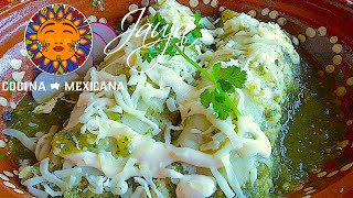 Enchiladas Verdes de Pollo [upl. by Ibed]