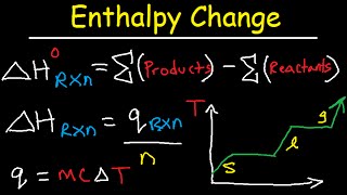 Enthalpy Change of Reaction amp Formation  Thermochemistry amp Calorimetry Practice Problems [upl. by Barfuss]