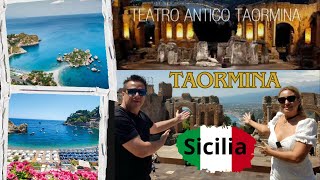 TAORMINA la Joya Oculta de Sicilia en el Mediterraneo MSC World Europa 4K [upl. by Otxilac]