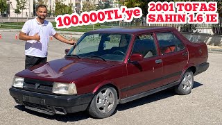 100000TL’ye TOFAŞ ŞAHİN ALDIM 2001 Model 16İE [upl. by Nomelif]