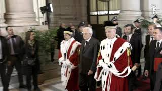 Corte Suprema di Cassazione  Mattarella interviene all’inaugurazione dell’anno giudiziario [upl. by Zeph]