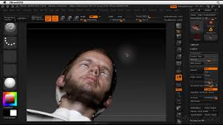 ZBrush Tutorial  Texturing a head A practical approach [upl. by Anoyek86]