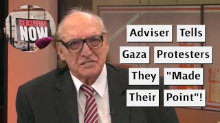 Former Adviser To The BOE Tells Palestinian Protesters They quotMade Their Pointquot [upl. by Sisxela]