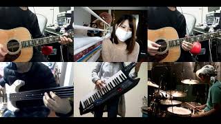 HDIrozuku Sekai no Ashita kara ED Mimei no Kimi to Hakumei no Mahou Band cover [upl. by Ogram]