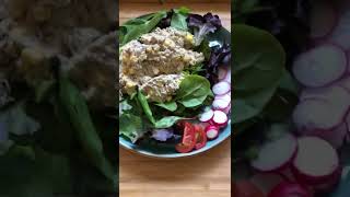 AVANTGARDE VEGAN chickpea tuna and salad [upl. by Linnie]