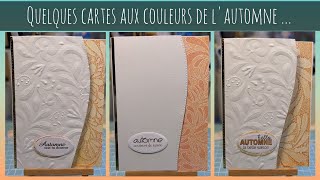 🍂 Tuto  Carte Automnale  En toute simplicité  Fond Gel Press  action carolenovalee 🍂 [upl. by Katt]