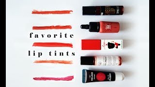 FAVORITE LIP amp CHEEK TINTS [upl. by Notsej]