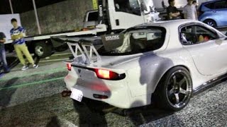 4ローター RX7 加速サウンド 4rotor FD3S acceleration sound [upl. by Mchail]