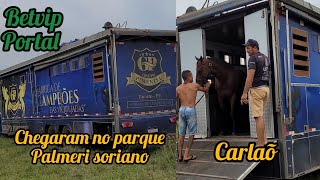 CARLÃO CHEGANDO NO PARQUE PALMERY SORIANO ETAPA DO BETVIP PORTAL 2024 [upl. by Ahtibbat649]