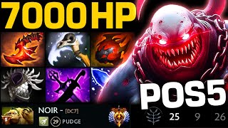 OMG 7000HP Pudge POS5 — Thats The Reason Pudge Gets Banned in Every Game  Pudge Official [upl. by Nosemyaj]