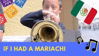 quotIf I Had a Mariachiquot  123 Andrés  Mexican culture kids song to learn Spanish [upl. by Linc]