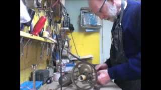 Rewire an antique oil lamp [upl. by Ethelinda]