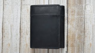 Trifold Wallet  Best for 2018 the Hanks Belts Trifold [upl. by Reehsab979]