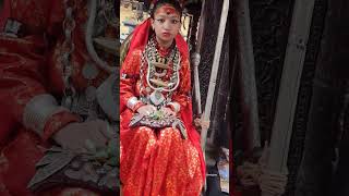 Kumari  The living Goddess ❤️ kumari livinggoddess followformore plzsupport goviral fyp [upl. by Sikleb]