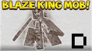 NEW BLAZE KING MOB Minecraft 114 NEW The Hovering Inferno Mob Minecon 2017 [upl. by Donald]