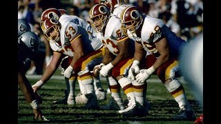 quotThe Hogsquot Ultimate NFL Career Highlights  1980s Redskins Offensive Line [upl. by Onek]