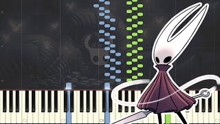 Hornet  Hollow Knight Piano Tutorial Synthesia [upl. by Yuzik]