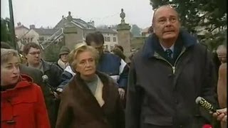 Visite du couple Chirac en Haute Vienne [upl. by Kori]