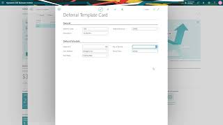 Dynamics 365 Business Central  How to Create a Deferral Template and Use it in a Purchase Invoice [upl. by Elohc413]