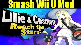 Lillie and Cosmog From Sun And Moon REACH THE STARS in Super Smash Bros Wii U Smash 4 Mod [upl. by Niro]