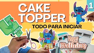 ¿Cómo iniciar a crear CAKE TOPPERS papeleriacreativa [upl. by Homovec]