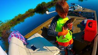 Fishing Bayport FL Lots of Redfish [upl. by Sabrina]