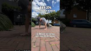 How legends are made  Day 274 1000 pushups everyday [upl. by Atinuaj922]