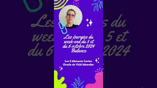 Balance ♎️ Message Weekend du 5 et du 6 octobre 2024 Guidance [upl. by Mercedes]