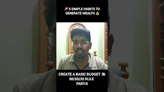 How to Actually Use the 503020 Budget  StepbyStep Guide  Personal Finance  Finance with Thiru [upl. by Bonnes]