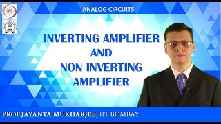 INVERTING AMPLIFIER AND NON INVERTING AMPLIFIER [upl. by Mamie]