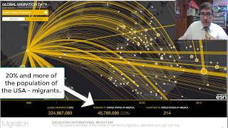 Studying international migration with 2D and 3D maps and data [upl. by Kask693]