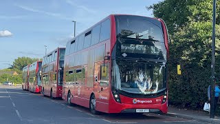 FRV Stagecoach London Superloop Route SL3 Thamesmead  Bromley North E400 MMC SH 11074 YX68 UTT [upl. by Fedak526]