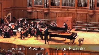 Valentin Kovalev Astor Piazzolla  Tango Escualo [upl. by Sorrows577]