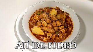 COMO HACER AJÍ DE FIDEO🇧🇴  A MI ESTILO [upl. by Aura201]