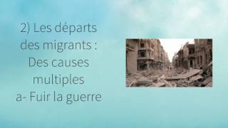 4e Géographie  Un monde de migrants  Lespoir dune nouvelle vie [upl. by Allicerp]