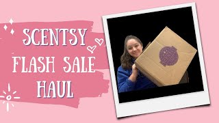 Scentsy flash sale haul 🥳 [upl. by Neyu]