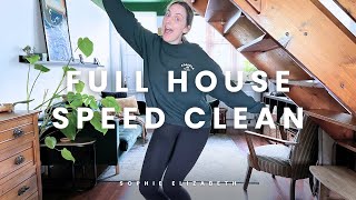 Speed Clean Your Entire House in 15 Hours  Overwhelmed Tired amp Unwell Watch This [upl. by Yleek]