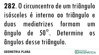 C08 PONTOS NOTÁVEIS DE UM TRIÂNGULO 282 [upl. by Ensign]