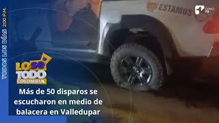 Dos personas murieron en medio de una balacera en Valledupar  Canal 1 [upl. by Erual250]