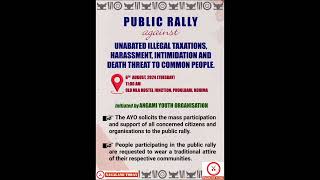 Public Rally To protest against “unabated illegal Taxations Harassment Intimidation DEATH threat [upl. by Amla]