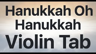 Learn Hanukkah Oh Hanukkah on Violin  How to Play Tutorial [upl. by Banquer762]